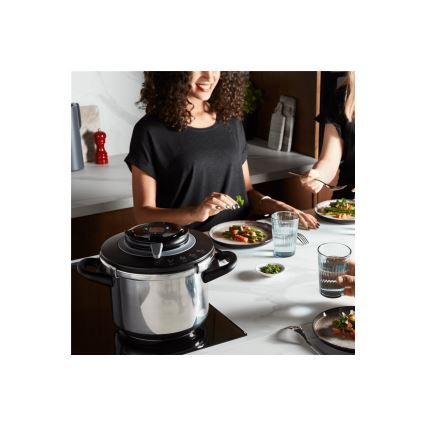 Tefal - Painekeitin 6 l CLIPSO+ CHEF ruostumatonta terästä