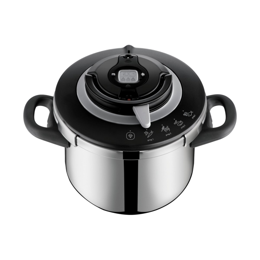 Tefal - Painekeitin 6 l CLIPSO+ CHEF ruostumatonta terästä