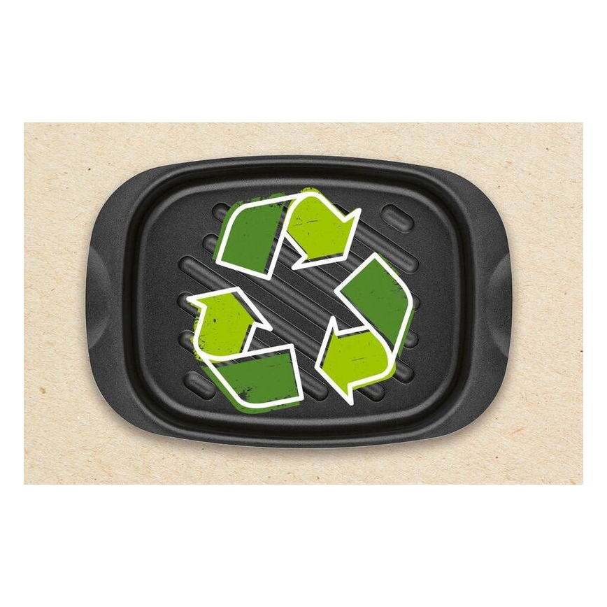 Tefal - Paistinpannu LA RECYCLE 27x39 cm musta