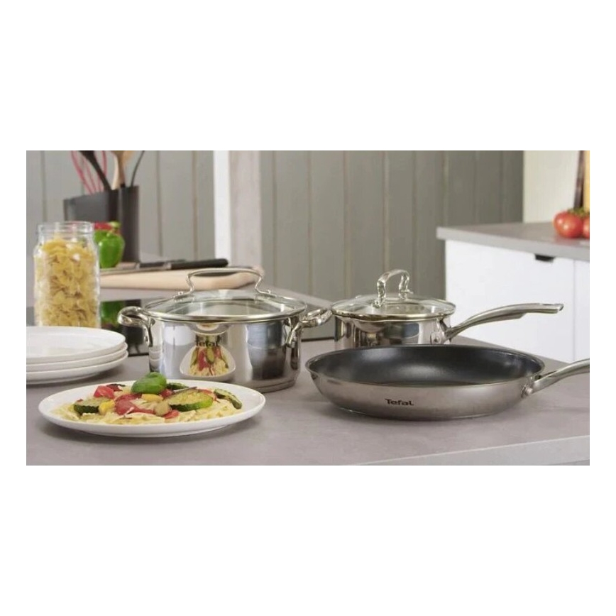 Tefal - Pannusetti 3 kpl DUETTO