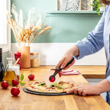 Tefal - Pizzaleikkuri INGENIO ruostumaton/musta