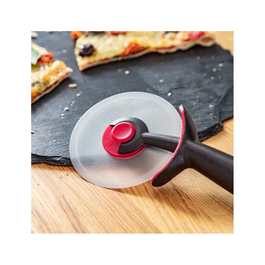 Tefal - Pizzaleikkuri INGENIO ruostumaton/musta
