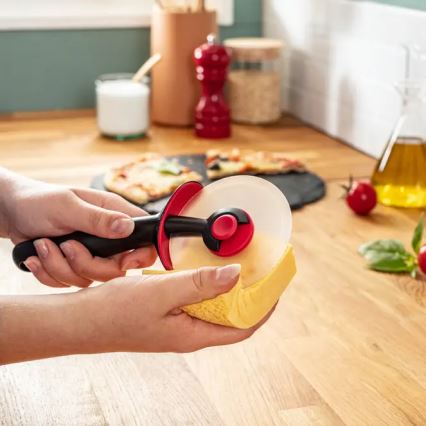 Tefal - Pizzaleikkuri INGENIO ruostumaton/musta