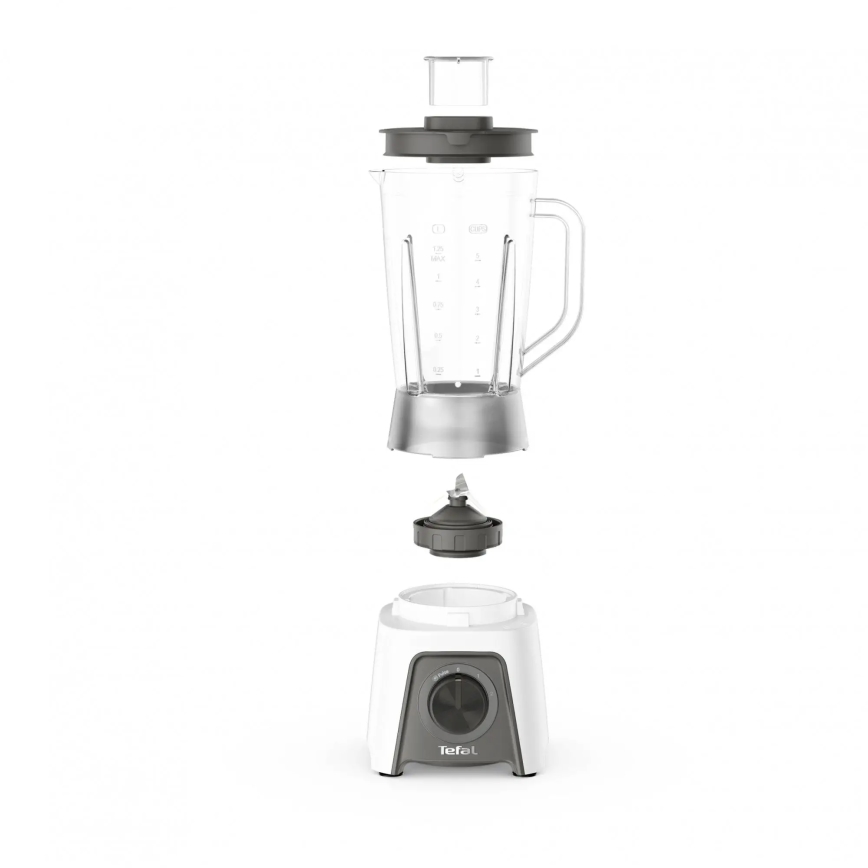 Tefal - Pöytäsekoitin 1,5 l BLENDEO+ 450W/230V harmaa/valkoinen