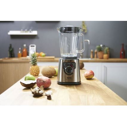 Tefal - Pöytäsekoitin 2 l PERFECTMIX+ 1200W/230V mattakromi/musta