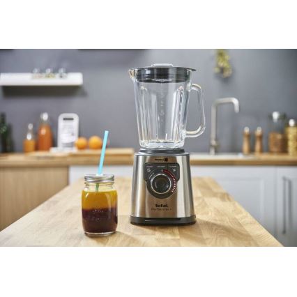 Tefal - Pöytäsekoitin 2 l PERFECTMIX+ 1200W/230V mattakromi/musta