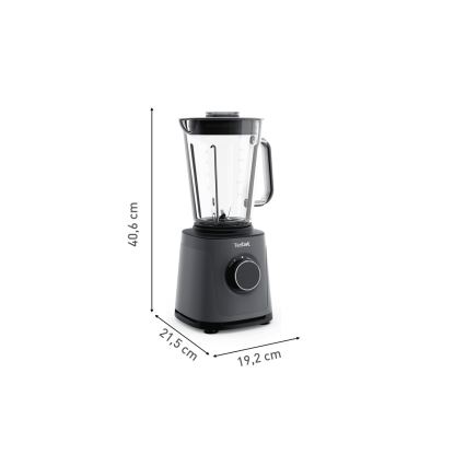 Tefal - Pöytäsekoitin 2 l PERFECTMIX+ 1200W/230V musta