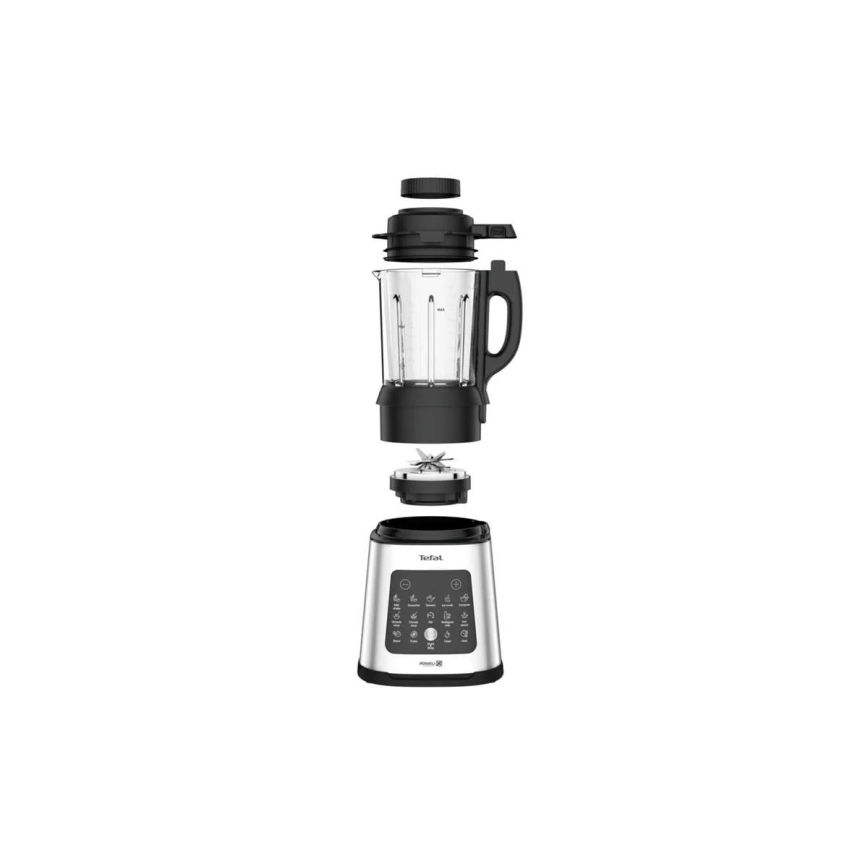 Tefal - Pöytäsekoitin 2 l PERFECTMIX+ 1400W/230V mattakromi