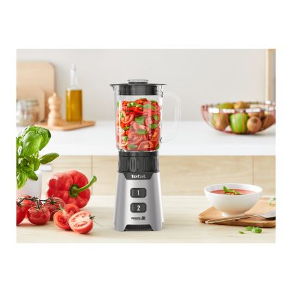 Tefal - Pöytäsekoitin BLENDFORCE 400W/230V ruostumaton/musta