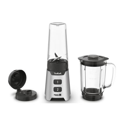 Tefal - Pöytäsekoitin BLENDFORCE 400W/230V ruostumaton/musta