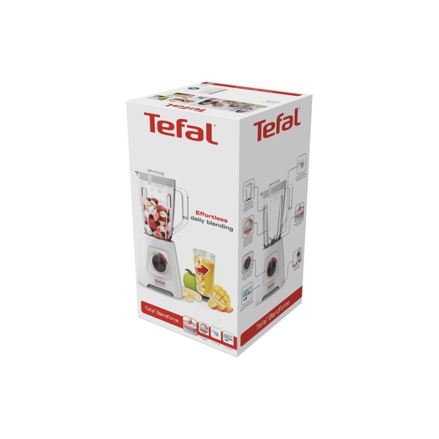 Tefal - Pöytäsekoitin BLENDFORCE 600W/230V valkoinen