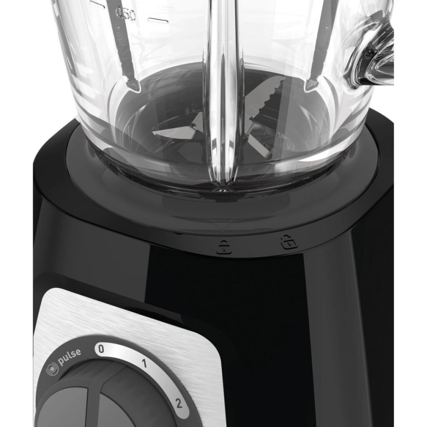 Tefal - Pöytäsekoitin BLENDFORCE 800W/230V musta/ruostumaton