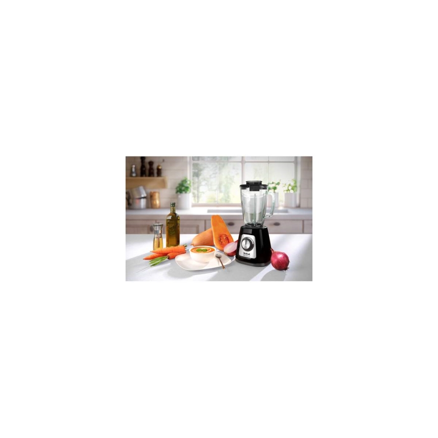 Tefal - Pöytäsekoitin BLENDFORCE 800W/230V musta/ruostumaton