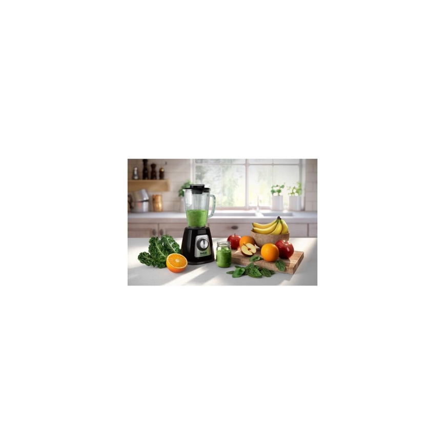 Tefal - Pöytäsekoitin BLENDFORCE 800W/230V musta/ruostumaton