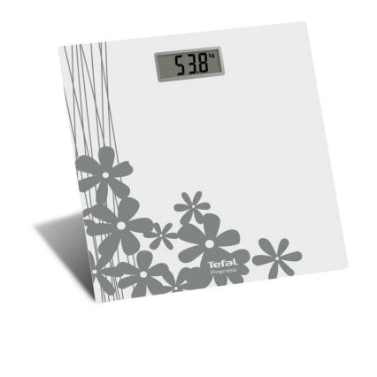 Tefal - Digitaalinen henkilövaaka PREMISS 1xCR2032 harmaa