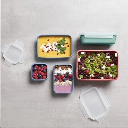 Tefal - Ruokasäiliö 0,55 l MSEAL COLOR vaaleanpunainen
