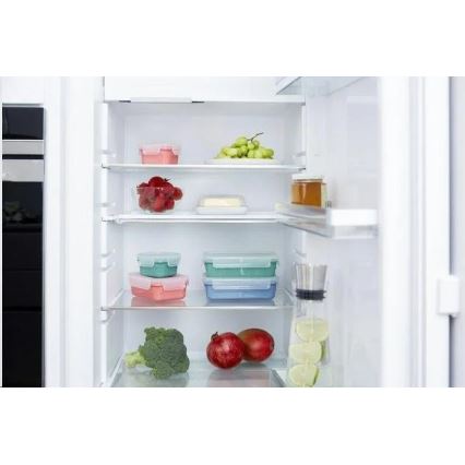 Tefal - Ruokasäiliö 0,55 l MSEAL COLOR vaaleanpunainen