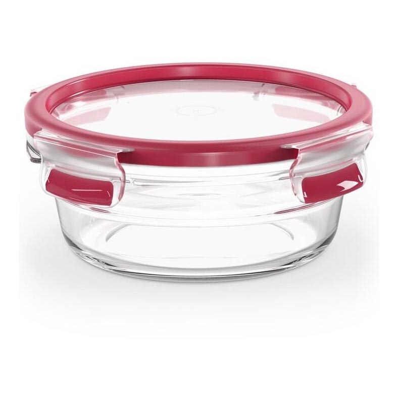 Tefal - Ruokasäiliö 0,6 l MSEAL GLASS punainen/lasi