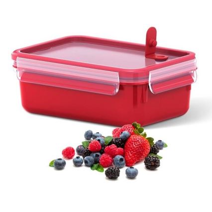 Tefal - Ruokasäiliö 0,8 l MASTER SEAL MICRO punainen