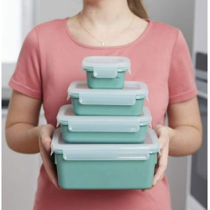 Tefal - Ruokasäiliö 0,8 l MSEAL COLOR vihreä
