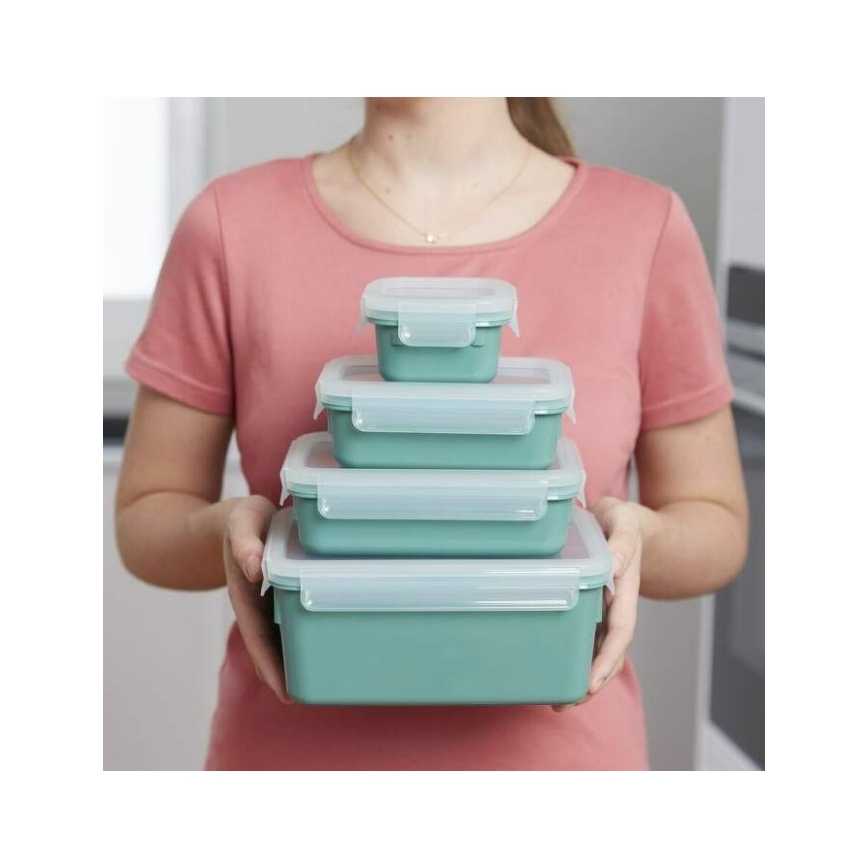 Tefal - Ruokasäiliö 0,8 l MSEAL COLOR vihreä