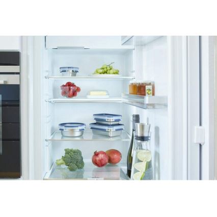 Tefal - Ruokasäiliö 0,8 l MSEAL STEEL sininen/ruostumaton
