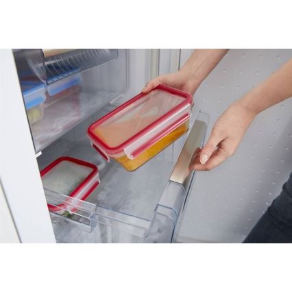 Tefal - Ruokasäiliö 0,85 l MSEAL GLASS punainen/lasi