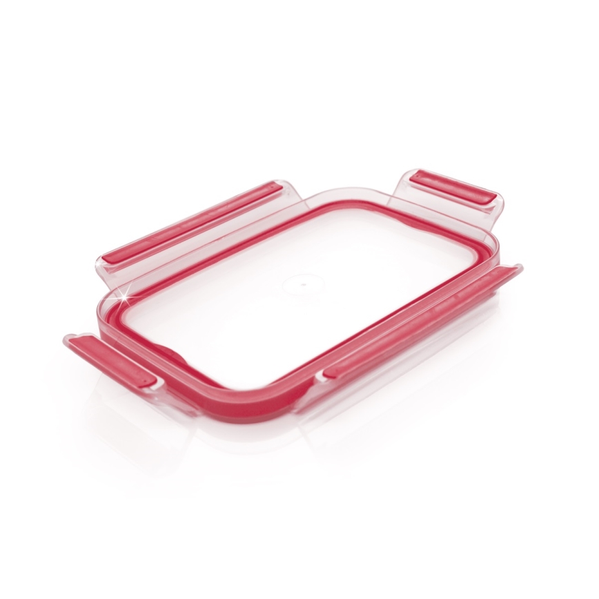 Tefal - Ruokasäiliö 1,3 l MSEAL GLASS punainen/lasi