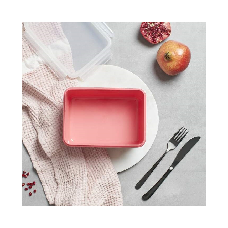 Tefal - Ruokasäiliö 2,2 l MSEAL COLOR vaaleanpunainen
