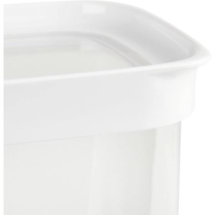 Tefal - Ruokasäiliö 2,2 l OPTIMA valkoinen/läpinäkyvä