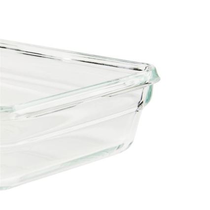 Tefal - Ruokasäiliö 2 l MSEAL GLASS punainen/lasi