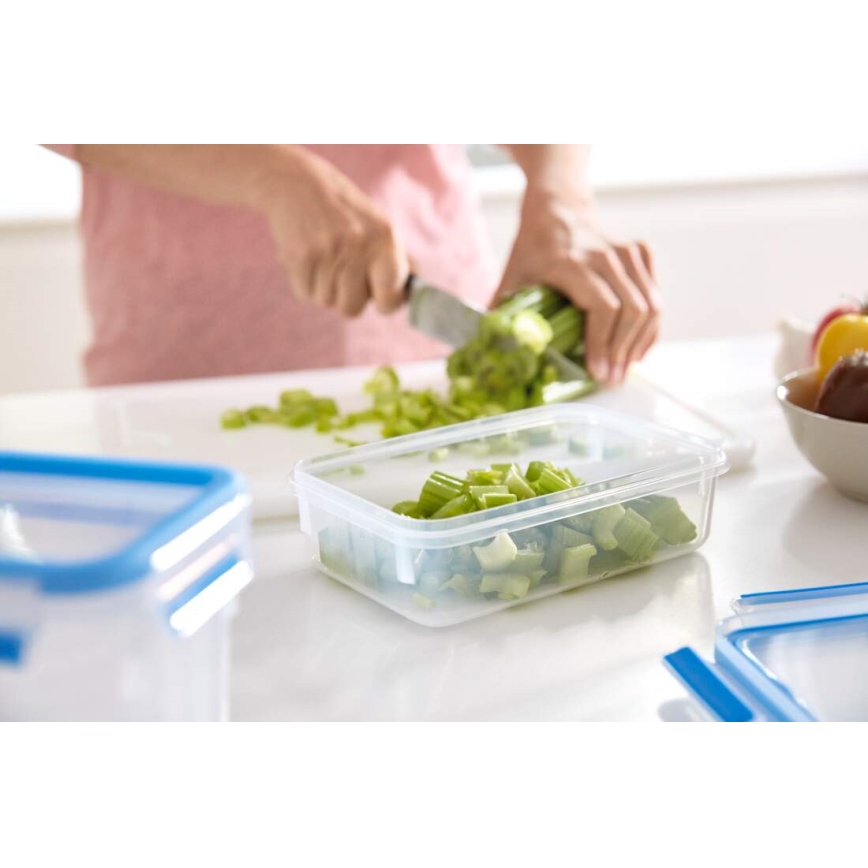 Tefal - Ruokasäiliö 3,7 l MASTER SEAL FRESH sininen