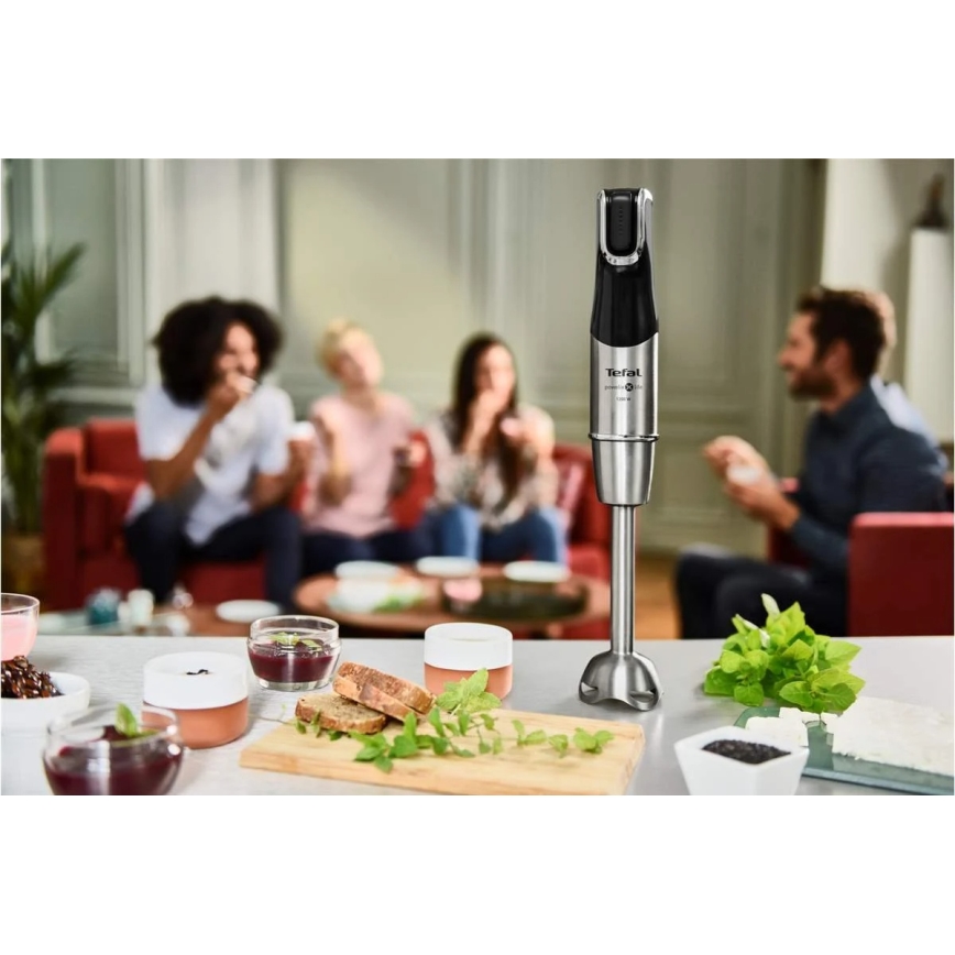 Tefal - Sauvasekoitin INFINY FORCE PRO 5in1 1200W/230V musta/ruostumaton
