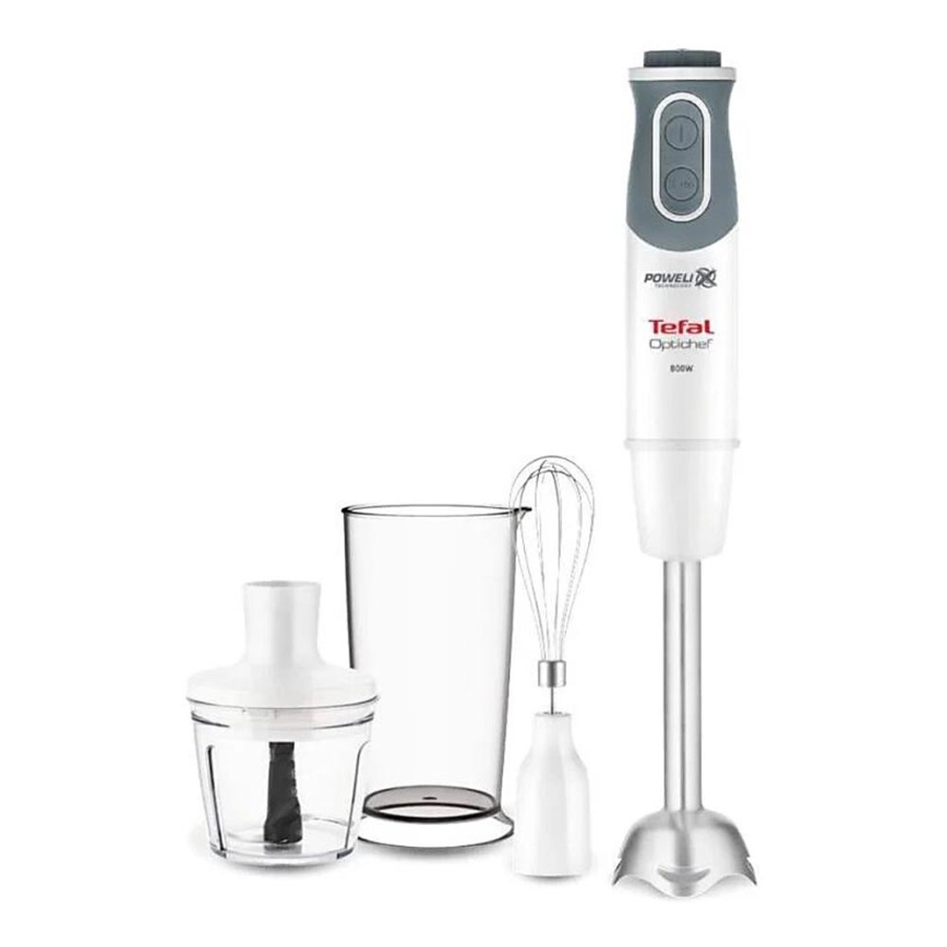 Tefal - Sauvasekoitin OPTICHEF 800W/230V valkoinen
