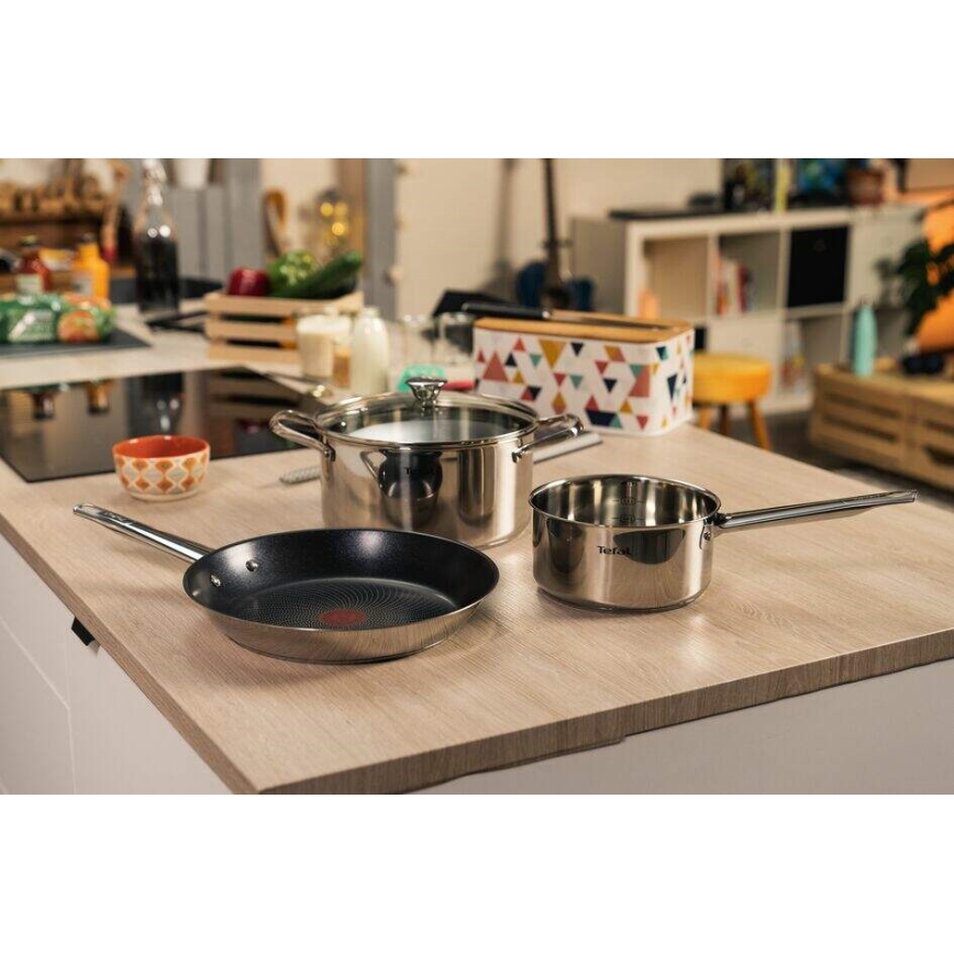 Tefal - Syvä pannu kannella COOK EAT 24 cm