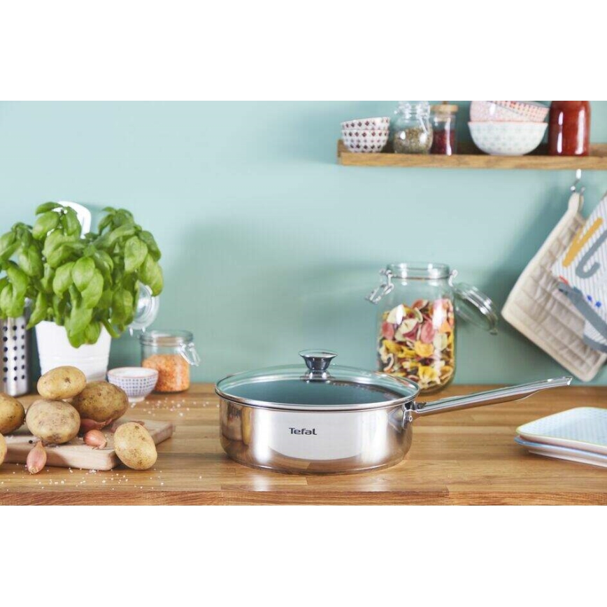 Tefal - Syvä pannu kannella COOK EAT 24 cm