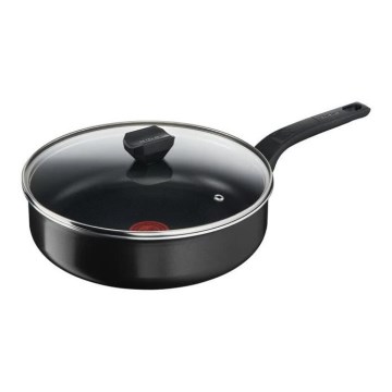 Tefal - Syvä pannu kannella SIMPLY CLEAN 24 cm