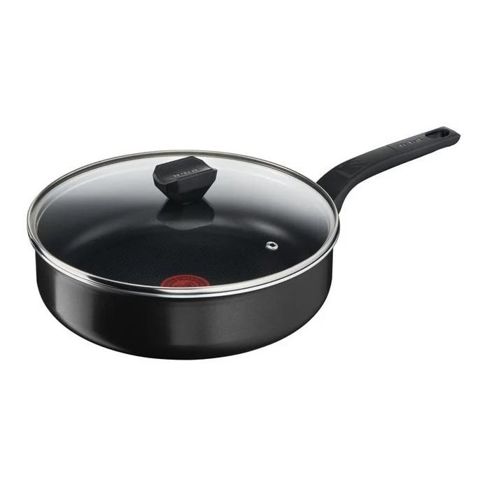 Tefal - Syvä pannu kannella SIMPLY CLEAN 24 cm