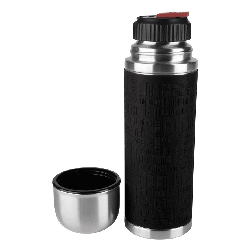 Tefal - Termos mukilla 0,5 l SENATOR ruostumaton/musta