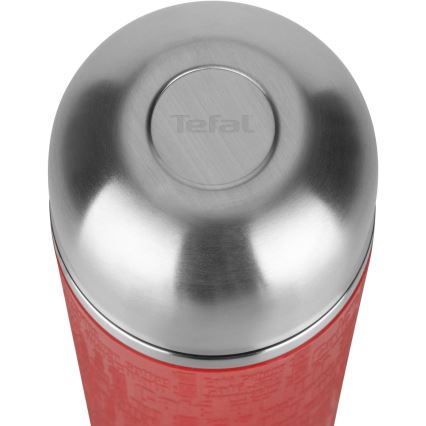 Tefal - Termos mukilla 1 l SENATOR ruostumaton/punainen