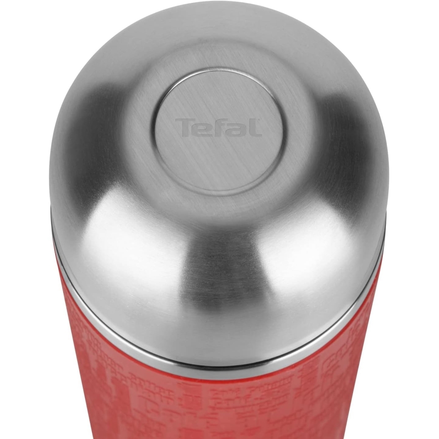 Tefal - Termos mukilla 1 l SENATOR ruostumaton/punainen