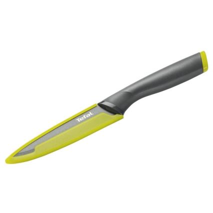 Tefal - Universaali ruostumaton veitsi FRESH KITCHEN 12 cm harmaa/vihreä