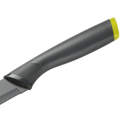 Tefal - Universaali ruostumaton veitsi FRESH KITCHEN 12 cm harmaa/vihreä