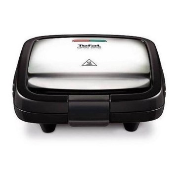 Tefal - Voileipäkone CROC TIME 700W/230V musta/kromi