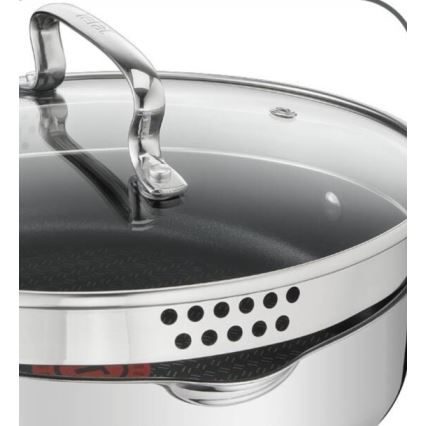 Tefal - Vuoka kannella DUETTO 18 cm