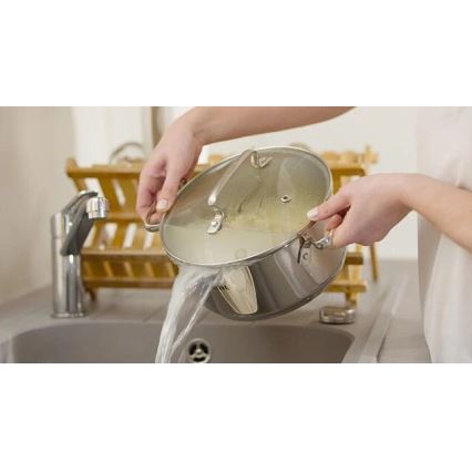 Tefal - Vuoka kannella DUETTO 28 cm