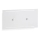 Telefunken 307806TF - LED-ulkoseinävalaisin 2xLED/3,5W/230V IP44 valkoinen
