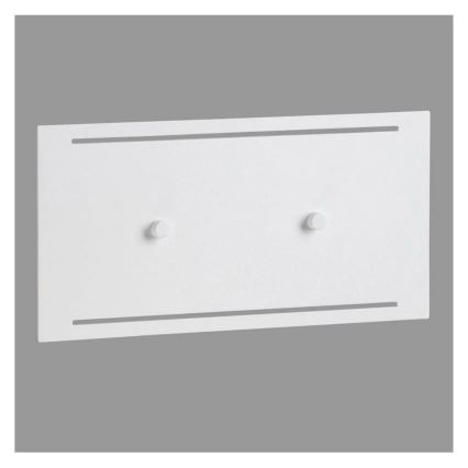 Telefunken 307806TF - LED-ulkoseinävalaisin 2xLED/3,5W/230V IP44 valkoinen