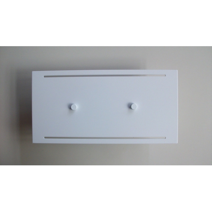 Telefunken 307806TF - LED-ulkoseinävalaisin 2xLED/3,5W/230V IP44 valkoinen