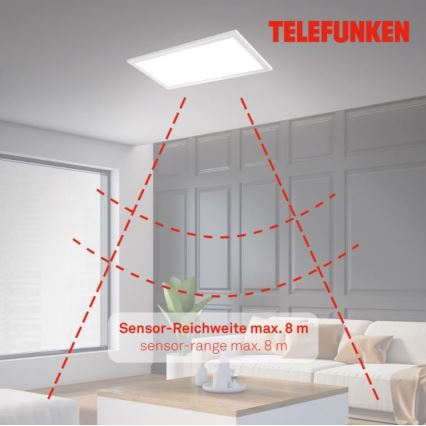 Telefunken 308706TF - LED-kattovalaisin anturilla LED/36W/230V